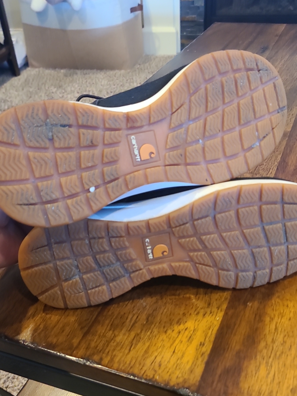 Carhartt Men's Black Lightweight Work Shoes - Nano Composite Toe Size 8 - Picture 9 of 11